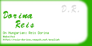 dorina reis business card